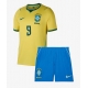Brasilia Matheus Cunha #9 Kotipaita Lapsille MM-kisat 2026 Lyhythihainen (+ Lyhyet housut)