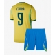 Brasilia Matheus Cunha #9 Kotipaita Lapsille MM-kisat 2026 Lyhythihainen (+ Lyhyet housut)