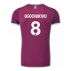 Burnley Lesley Ugochukwu #8 Kotipaita 2025-26 Lyhythihainen
