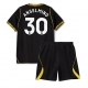 Chelsea Aaron Anselmino #30 Vieraspaita Lapsille 2026-27 Lyhythihainen (+ Lyhyet housut)