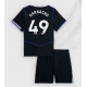 Chelsea Alejandro Garnacho #49 Kolmaspaita Lapsille 2025-26 Lyhythihainen (+ Lyhyet housut)