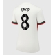 Chelsea Enzo Fernandez #8 Vieraspaita Naisten 2025-26 Lyhythihainen