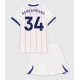 Chelsea Josh Acheampong #34 Kolmaspaita Lapsille 2026-27 Lyhythihainen (+ Lyhyet housut)