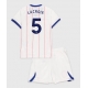 Chelsea Maxence Lacroix #5 Kolmaspaita Lapsille 2026-27 Lyhythihainen (+ Lyhyet housut)