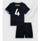 Chelsea Tosin Adarabioyo #4 Kolmaspaita Lapsille 2025-26 Lyhythihainen (+ Lyhyet housut)