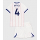 Chelsea Valentin Barco #4 Kolmaspaita Lapsille 2026-27 Lyhythihainen (+ Lyhyet housut)
