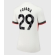 Chelsea Wesley Fofana #29 Vieraspaita Naisten 2025-26 Lyhythihainen