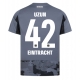 Eintracht Frankfurt Can Uzun #42 Kolmaspaita 2025-26 Lyhythihainen