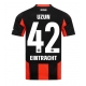 Eintracht Frankfurt Can Uzun #42 Kotipaita 2025-26 Lyhythihainen