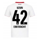 Eintracht Frankfurt Can Uzun #42 Vieraspaita 2025-26 Lyhythihainen