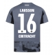 Eintracht Frankfurt Hugo Larsson #16 Kolmaspaita 2025-26 Lyhythihainen