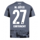 Eintracht Frankfurt Mario Gotze #27 Kolmaspaita 2025-26 Lyhythihainen