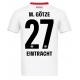 Eintracht Frankfurt Mario Gotze #27 Vieraspaita 2025-26 Lyhythihainen