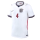 Englanti Declan Rice #4 Kotipaita MM-kisat 2026 Lyhythihainen