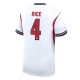 Englanti Declan Rice #4 Kotipaita MM-kisat 2026 Lyhythihainen
