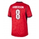 Englanti Elliot Anderson #8 Vieraspaita MM-kisat 2026 Lyhythihainen