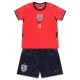 Englanti Marcus Rashford #11 Vieraspaita Lapsille MM-kisat 2026 Lyhythihainen (+ Lyhyet housut)