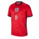 Englanti Marcus Rashford #11 Vieraspaita MM-kisat 2026 Lyhythihainen