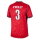 Englanti Nico O'Reilly #3 Vieraspaita MM-kisat 2026 Lyhythihainen