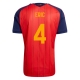 Espanja Eric Garcia #4 Kotipaita MM-kisat 2026 Lyhythihainen