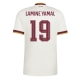 Espanja Lamine Yamal #19 Vieraspaita MM-kisat 2026 Lyhythihainen