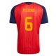 Espanja Mikel Merino #6 Kotipaita MM-kisat 2026 Lyhythihainen