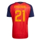 Espanja Mikel Oyarzabal #21 Kotipaita MM-kisat 2026 Lyhythihainen