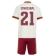 Espanja Mikel Oyarzabal #21 Vieraspaita Lapsille MM-kisat 2026 Lyhythihainen (+ Lyhyet housut)