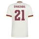 Espanja Mikel Oyarzabal #21 Vieraspaita MM-kisat 2026 Lyhythihainen