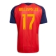 Espanja Nico Williams #17 Kotipaita MM-kisat 2026 Lyhythihainen