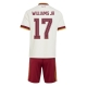 Espanja Nico Williams #17 Vieraspaita Lapsille MM-kisat 2026 Lyhythihainen (+ Lyhyet housut)