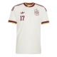 Espanja Nico Williams #17 Vieraspaita MM-kisat 2026 Lyhythihainen