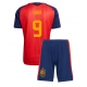 Espanja Paez Gavi #9 Kotipaita Lapsille MM-kisat 2026 Lyhythihainen (+ Lyhyet housut)