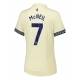 Everton Dwight McNeil #7 Vieraspaita Naisten 2025-26 Lyhythihainen