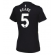Everton Michael Keane #5 Kolmaspaita Naisten 2025-26 Lyhythihainen