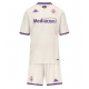 Fiorentina Moise Kean #20 Vieraspaita Lapsille 2025-26 Lyhythihainen (+ Lyhyet housut)