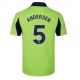 Fulham Joachim Andersen #5 Vieraspaita 2025-26 Lyhythihainen