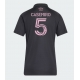 Inter Miami Casemiro #5 Vieraspaita Naisten 2026-27 Lyhythihainen