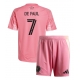Inter Miami Rodrigo De Paul #7 Kotipaita Lapsille 2025-26 Lyhythihainen (+ Lyhyet housut)