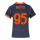 Inter Milan Alessandro Bastoni #95 Kolmaspaita Naisten 2025-26 Lyhythihainen