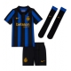 Inter Milan Alessandro Bastoni #95 Kotipaita Lapsille 2026-27 Lyhythihainen (+ Lyhyet housut)