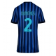 Inter Milan Denzel Dumfries #2 Kotipaita Naisten 2025-26 Lyhythihainen