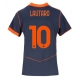 Inter Milan Lautaro Martinez #10 Kolmaspaita Naisten 2025-26 Lyhythihainen