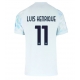 Inter Milan Luis Henrique #11 Vieraspaita 2025-26 Lyhythihainen