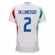 Italia Giovanni Di Lorenzo #2 Vieraspaita EM-Kisat 2024 Lyhythihainen