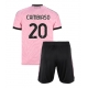 Juventus Andrea Cambiaso #20 Vieraspaita Lapsille 2026-27 Lyhythihainen (+ Lyhyet housut)