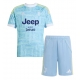Juventus Kenan Yildiz #10 Vieraspaita Lapsille 2025-26 Lyhythihainen (+ Lyhyet housut)