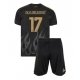 Juventus Kerim Alajbegovic #17 Kolmaspaita Lapsille 2026-27 Lyhythihainen (+ Lyhyet housut)