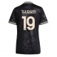 Juventus Khephren Thuram #19 Kolmaspaita Naisten 2025-26 Lyhythihainen