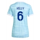 Juventus Lloyd Kelly #6 Vieraspaita Naisten 2025-26 Lyhythihainen